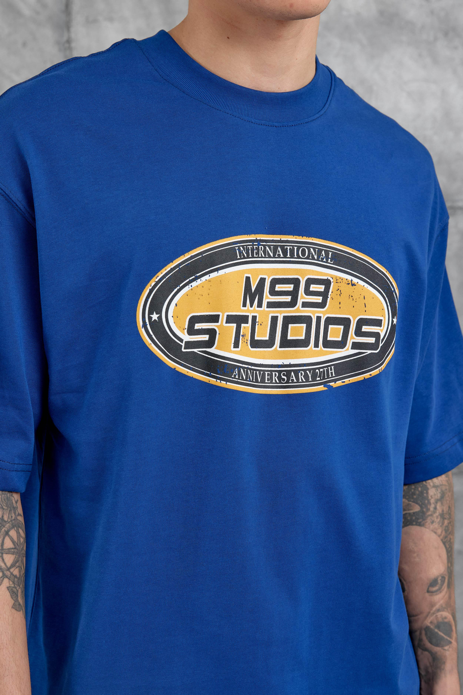 Mavi M99 Studio Yazılı Oversize Tshirt