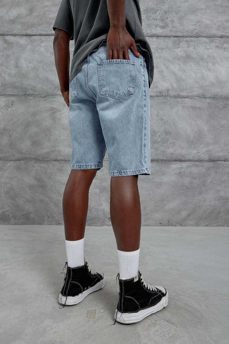 Mavi Mb Oversize Kot Şort