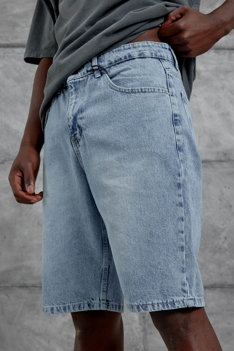 Mavi Mb Oversize Kot Şort