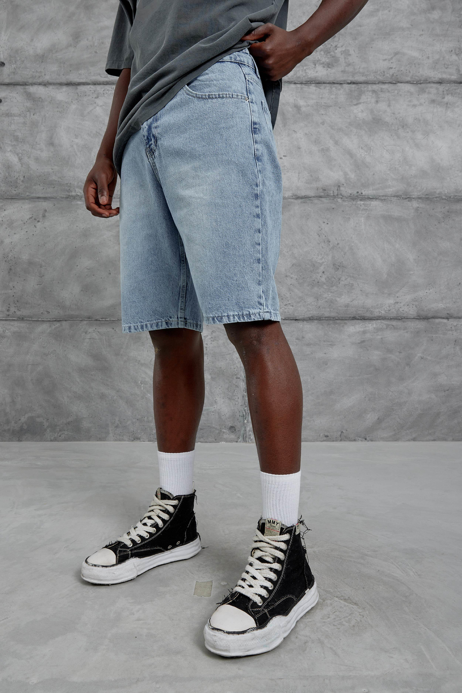Mavi Mb Oversize Kot Şort