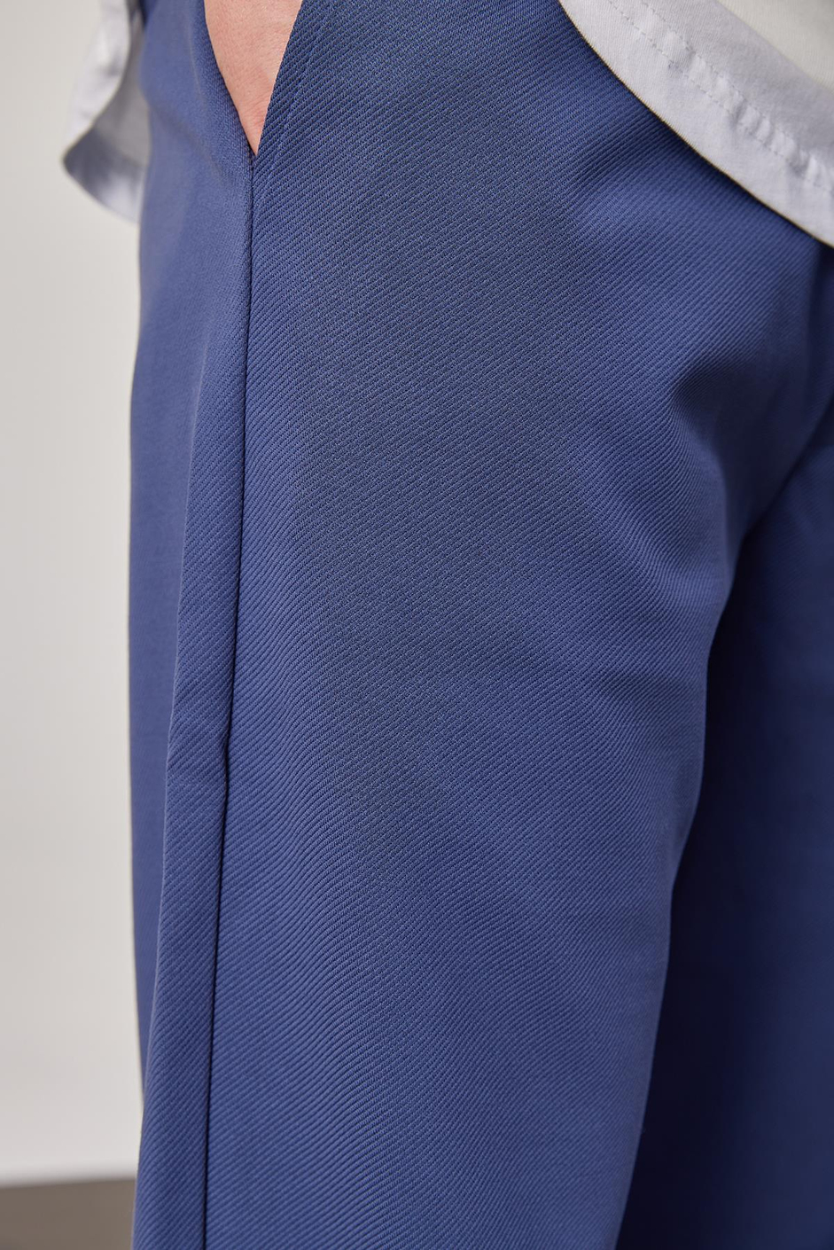 Mavi Mevsimlik Gabardin Pantolon