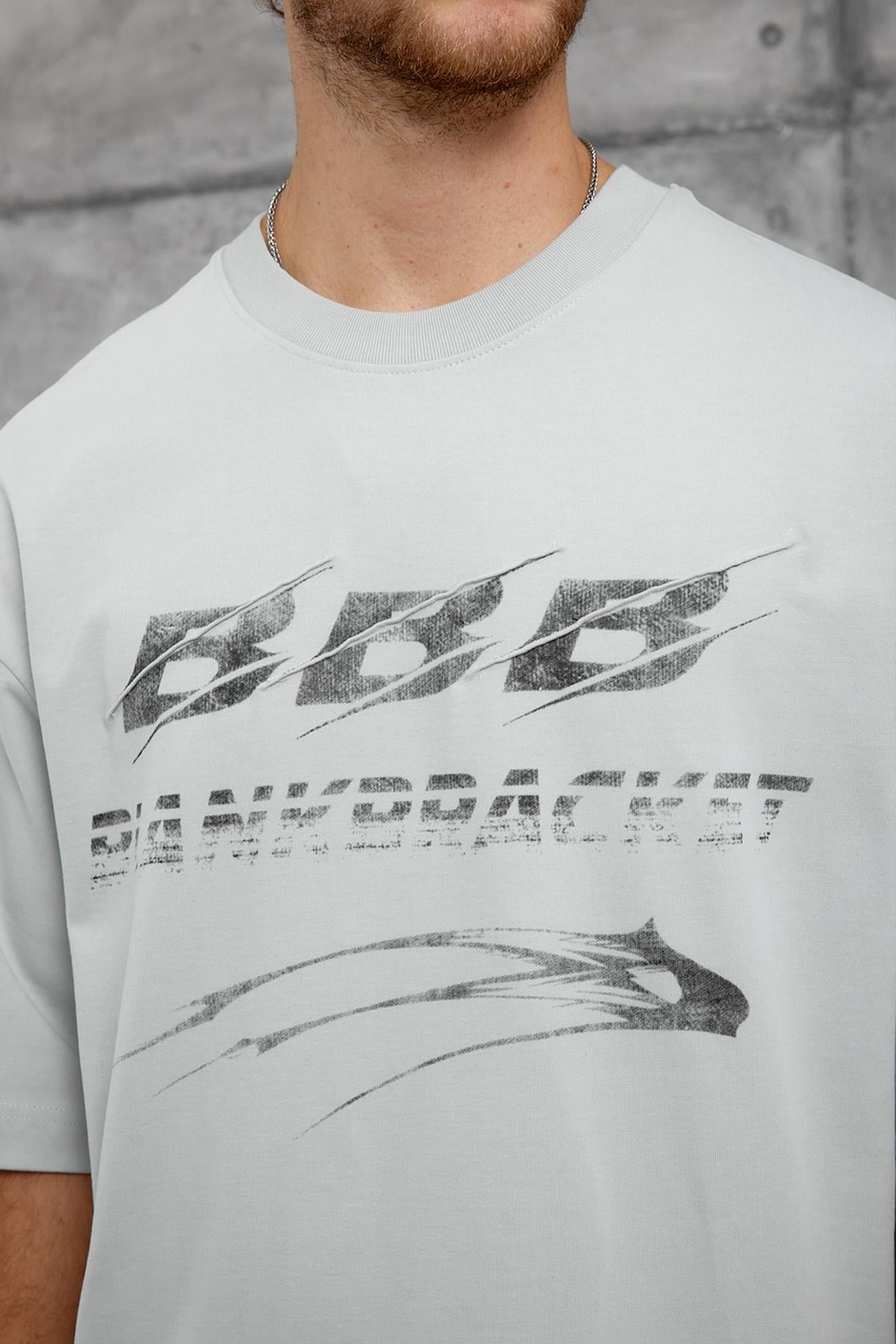 Mint Yeşili BBB BASKI OVERSIZE TSHIRT