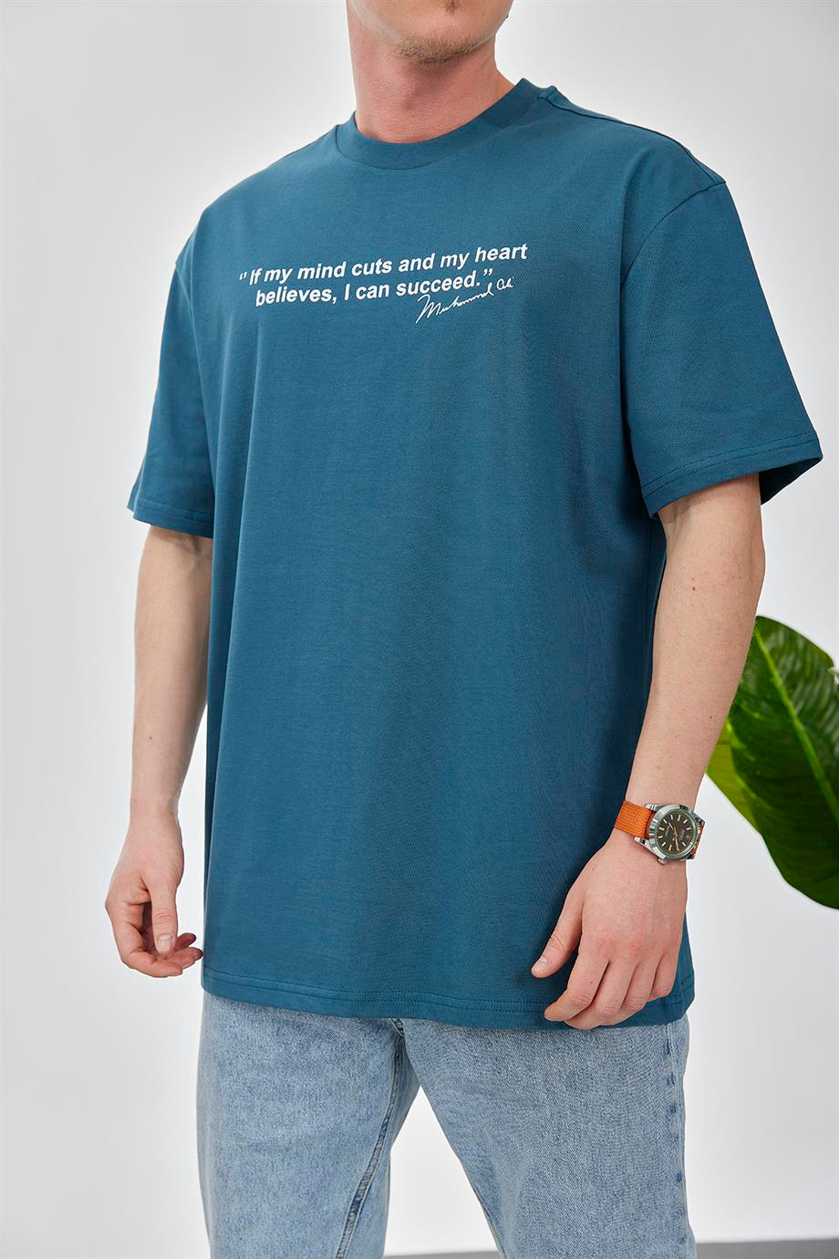 Muhammad Ali Bank Petrol Mavisi Tshirt