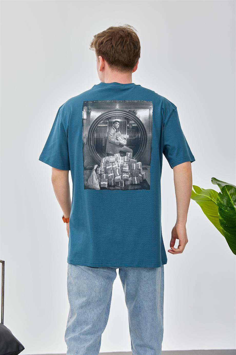 Muhammad Ali Bank Petrol Mavisi Tshirt