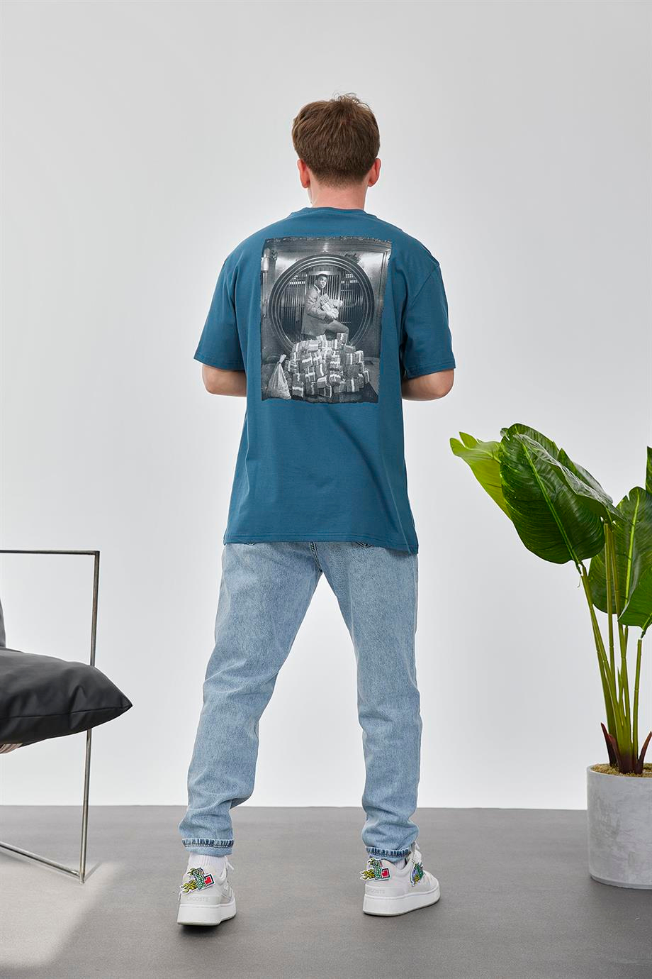 Muhammad Ali Bank Petrol Mavisi Tshirt