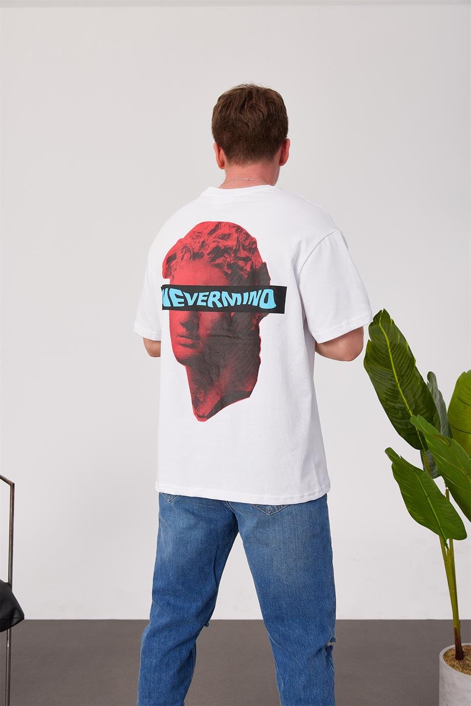 Nevermind Beyaz Tshirt