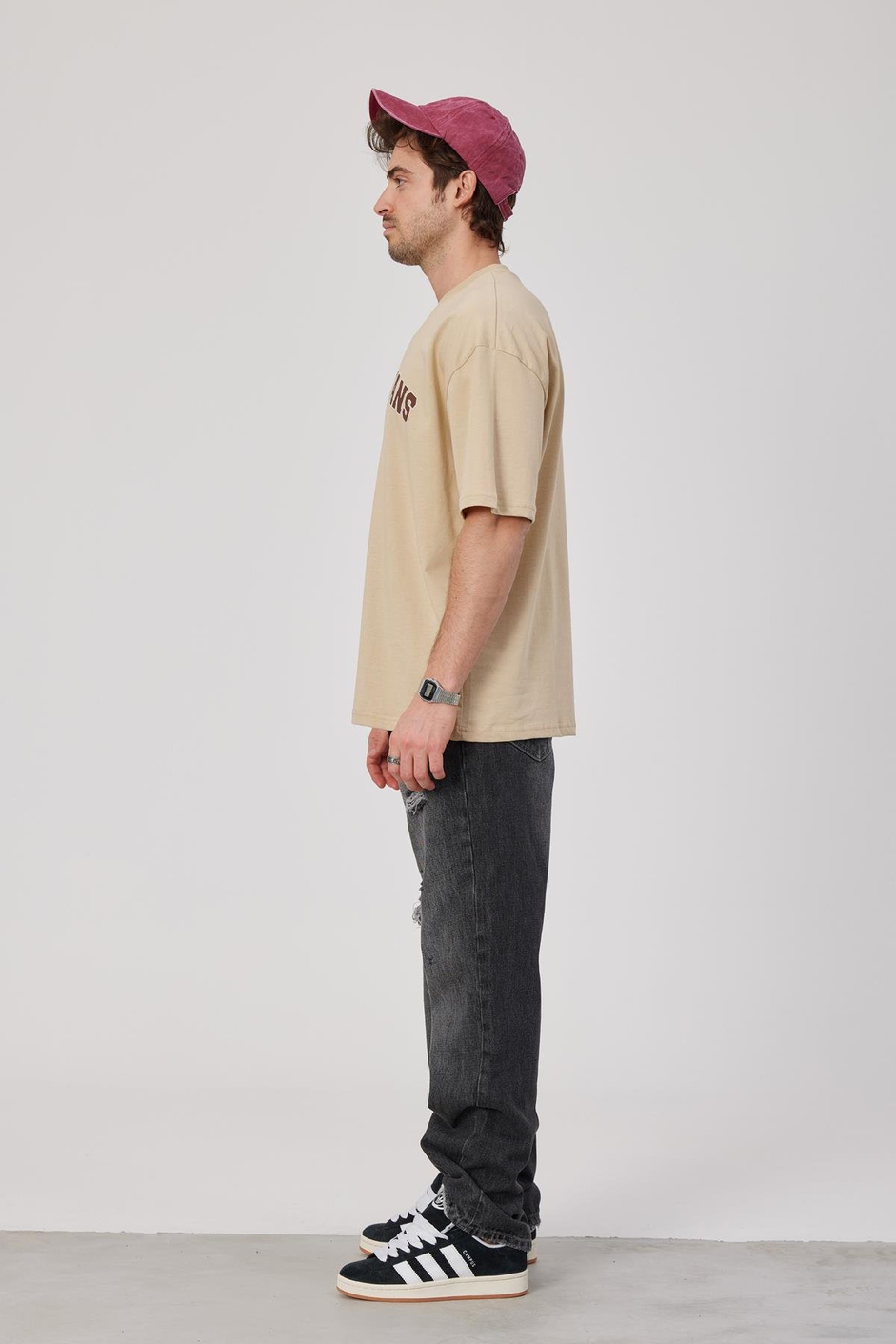 New Orleans Krem Tshirt