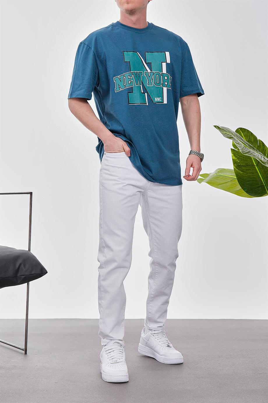 New York Petrol Mavisi Tshirt