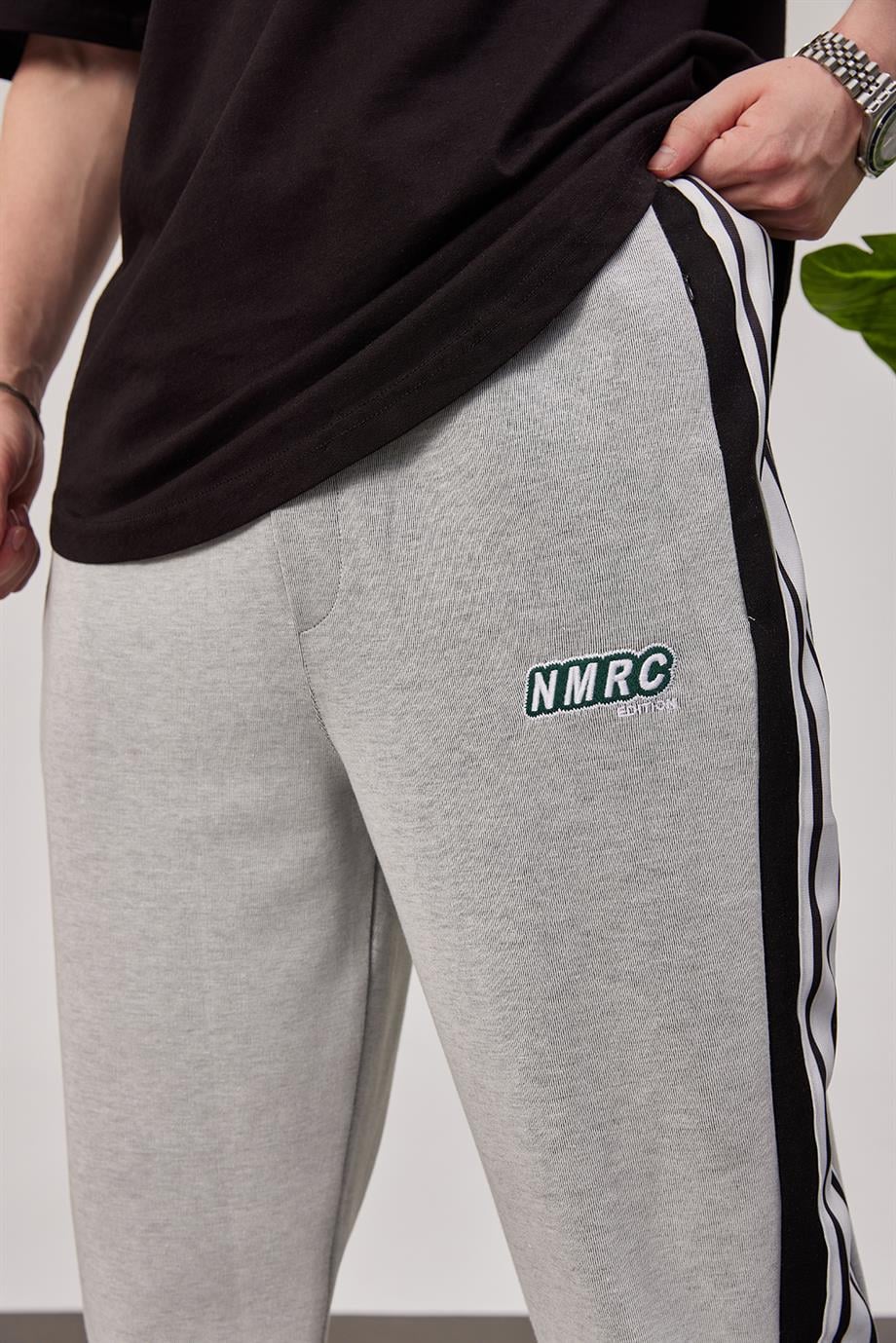 NMRC Nakışlı Gri Eşofman