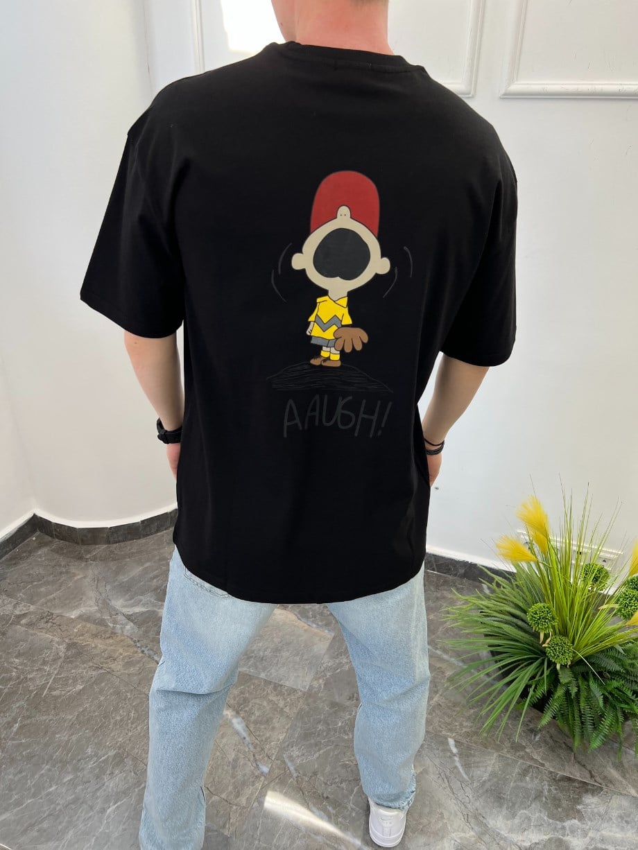 Nomarc Aaugh Siyah Tshirt