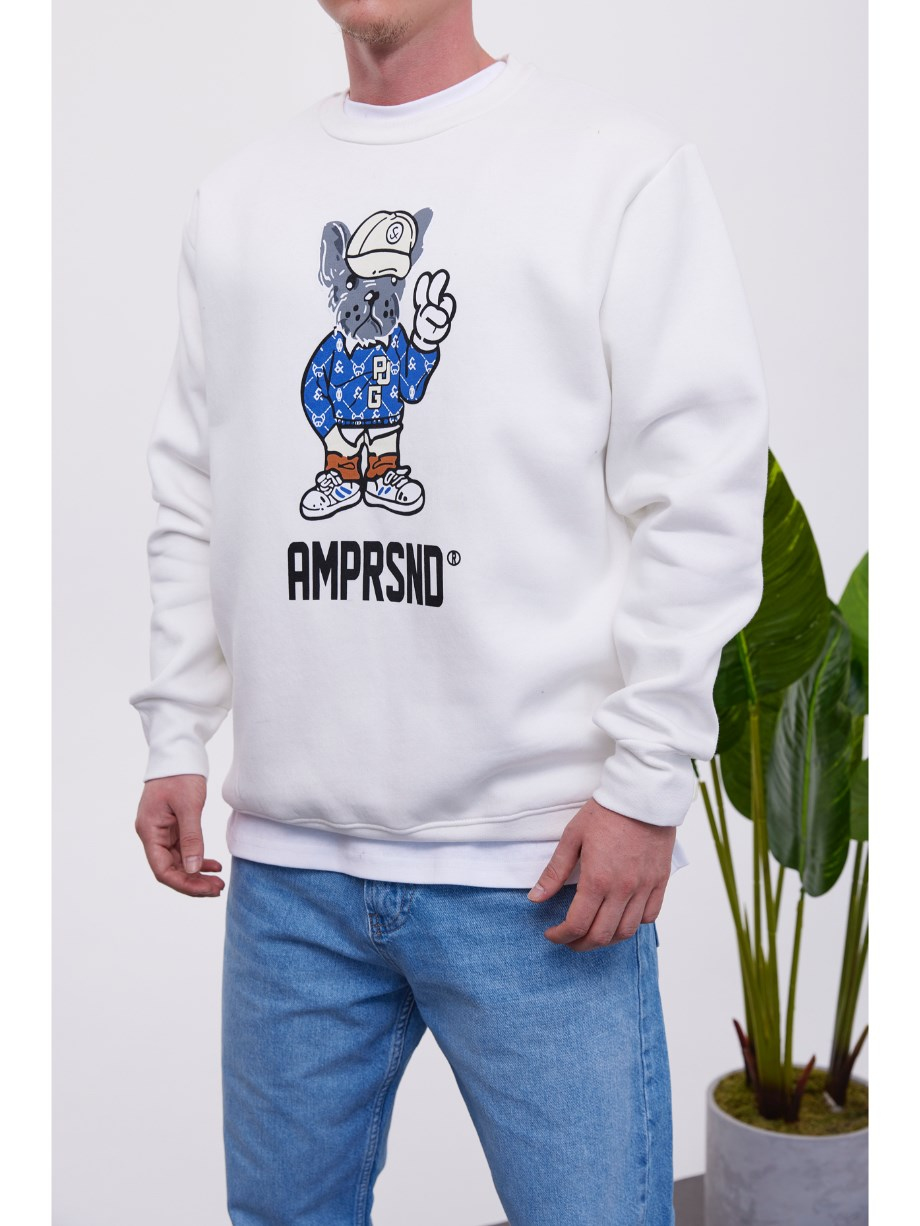 Nomarc Amprsnd Beyaz Sweatshirt