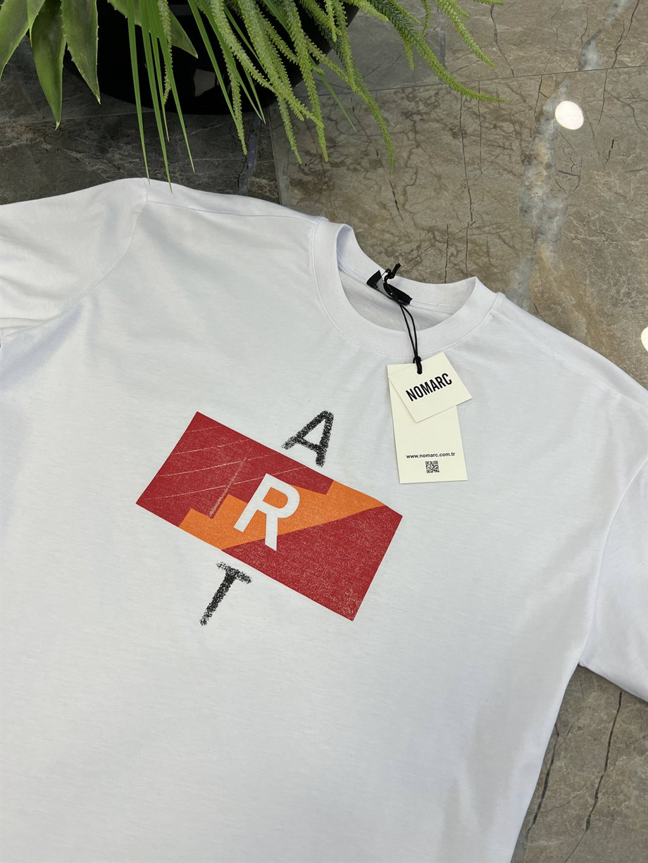Nomarc Art Beyaz Tshirt