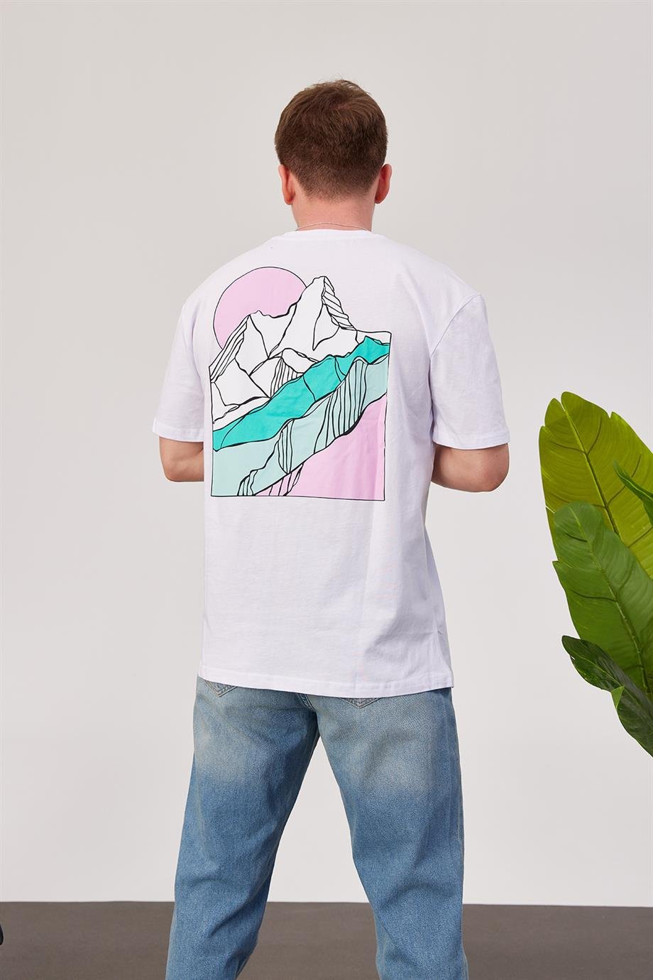 Nomarc Buz Dağı Beyaz Tshirt