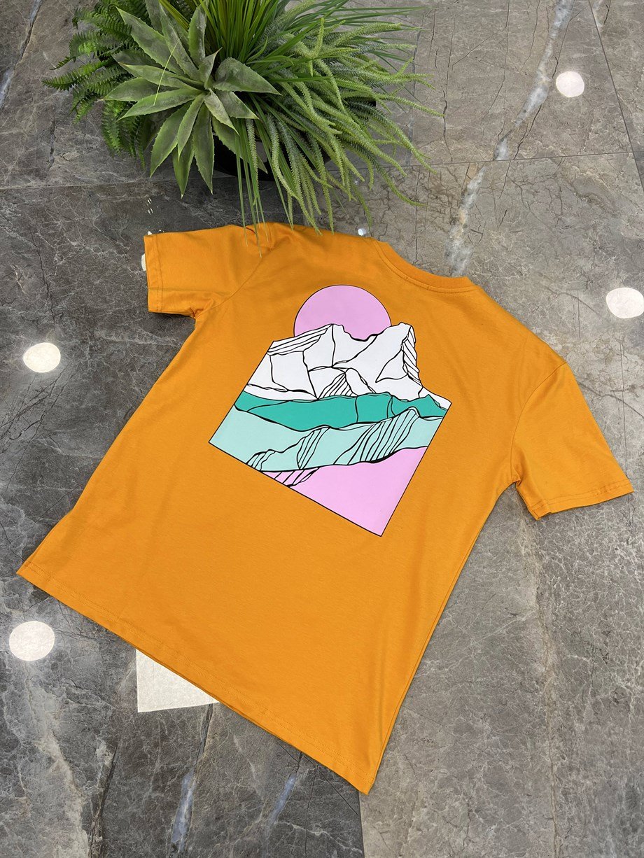 Nomarc Buz Dağı Turuncu Tshirt