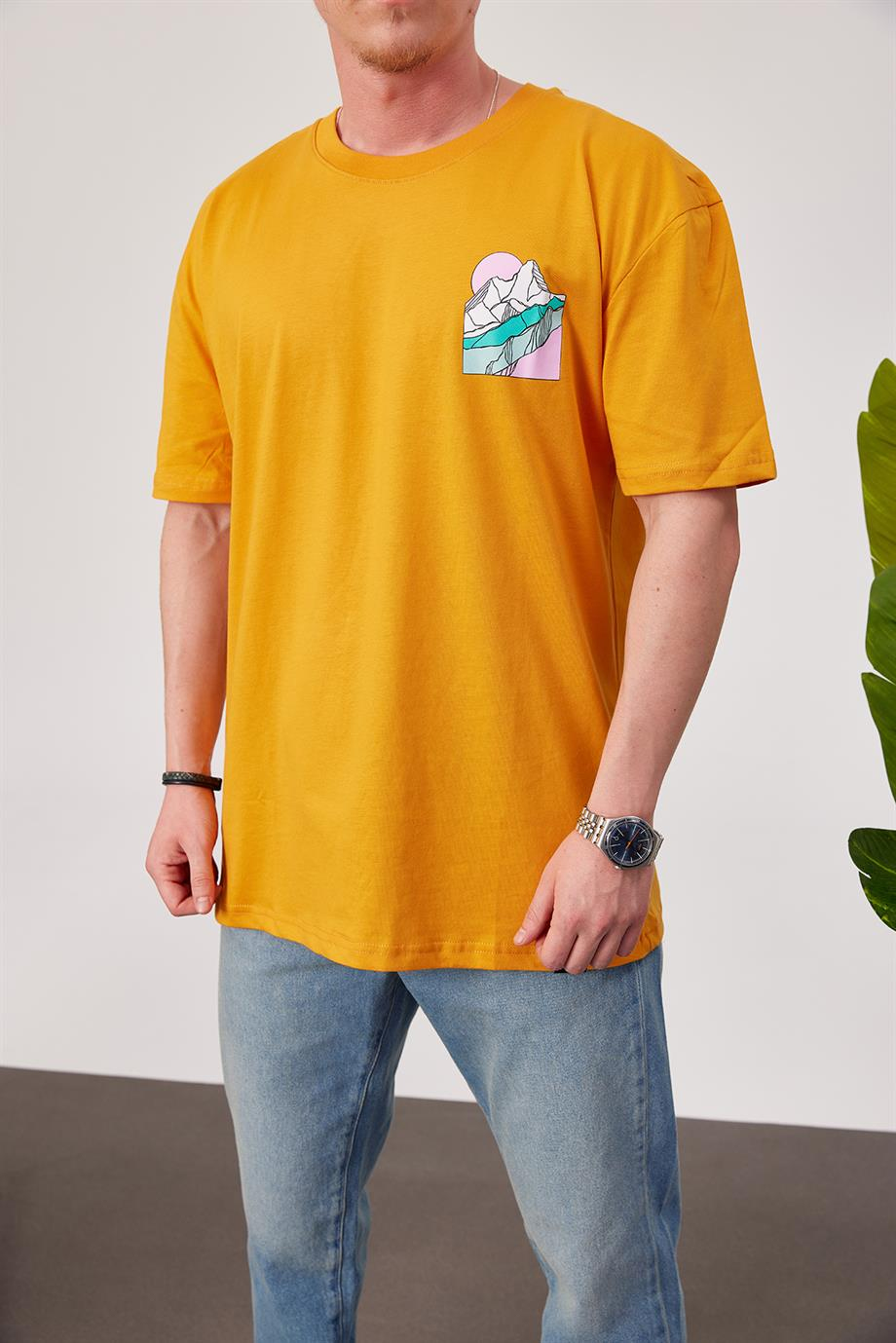 Nomarc Buz Dağı Turuncu Tshirt