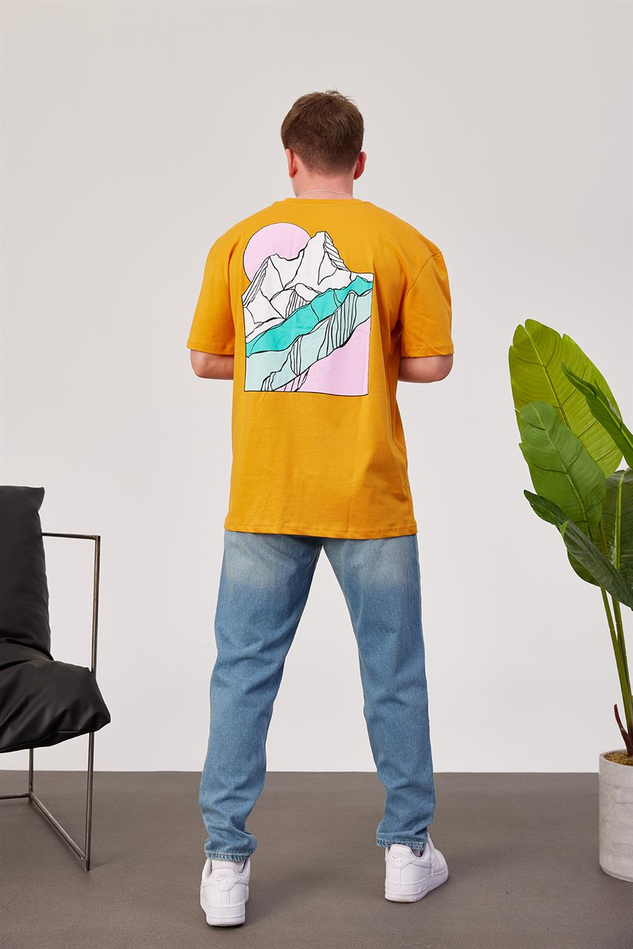 Nomarc Buz Dağı Turuncu Tshirt