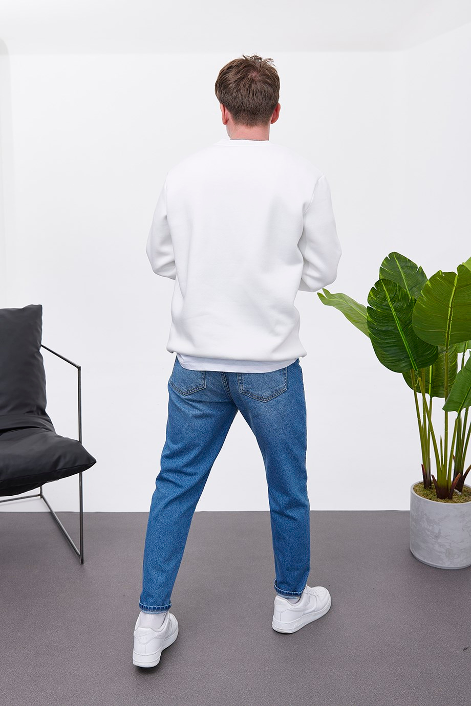 Nomarc California Beyaz Sweatshirt