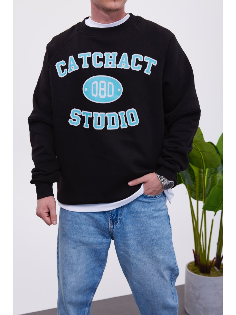 Nomarc Catchact Siyah Sweatshirt