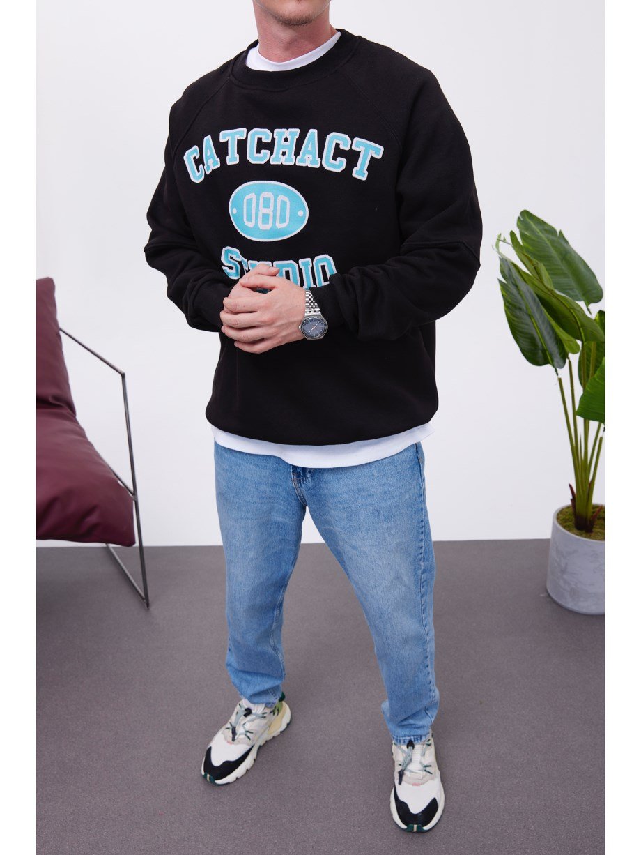 Nomarc Catchact Siyah Sweatshirt