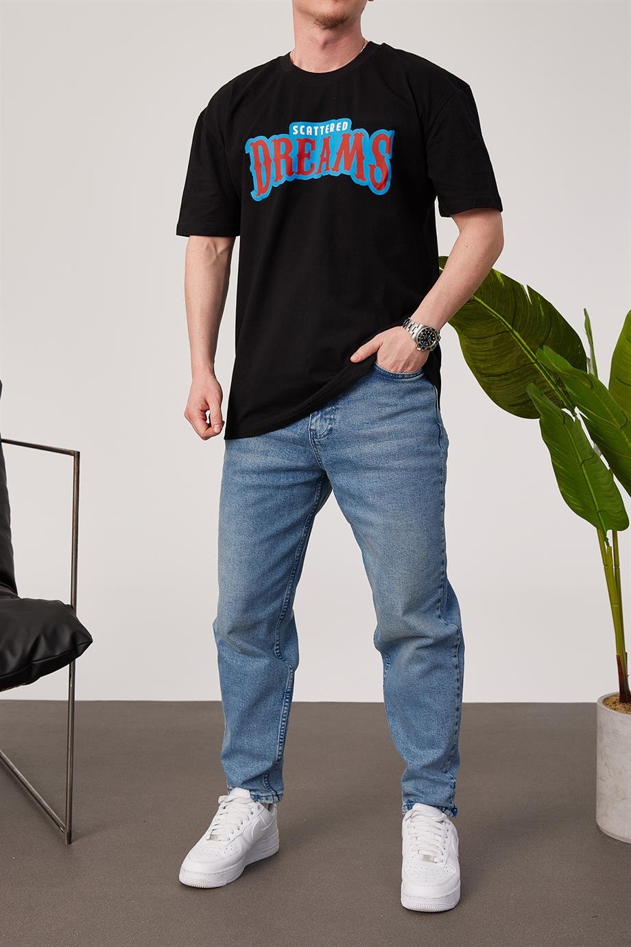 Nomarc Dreams Siyah Tshirt