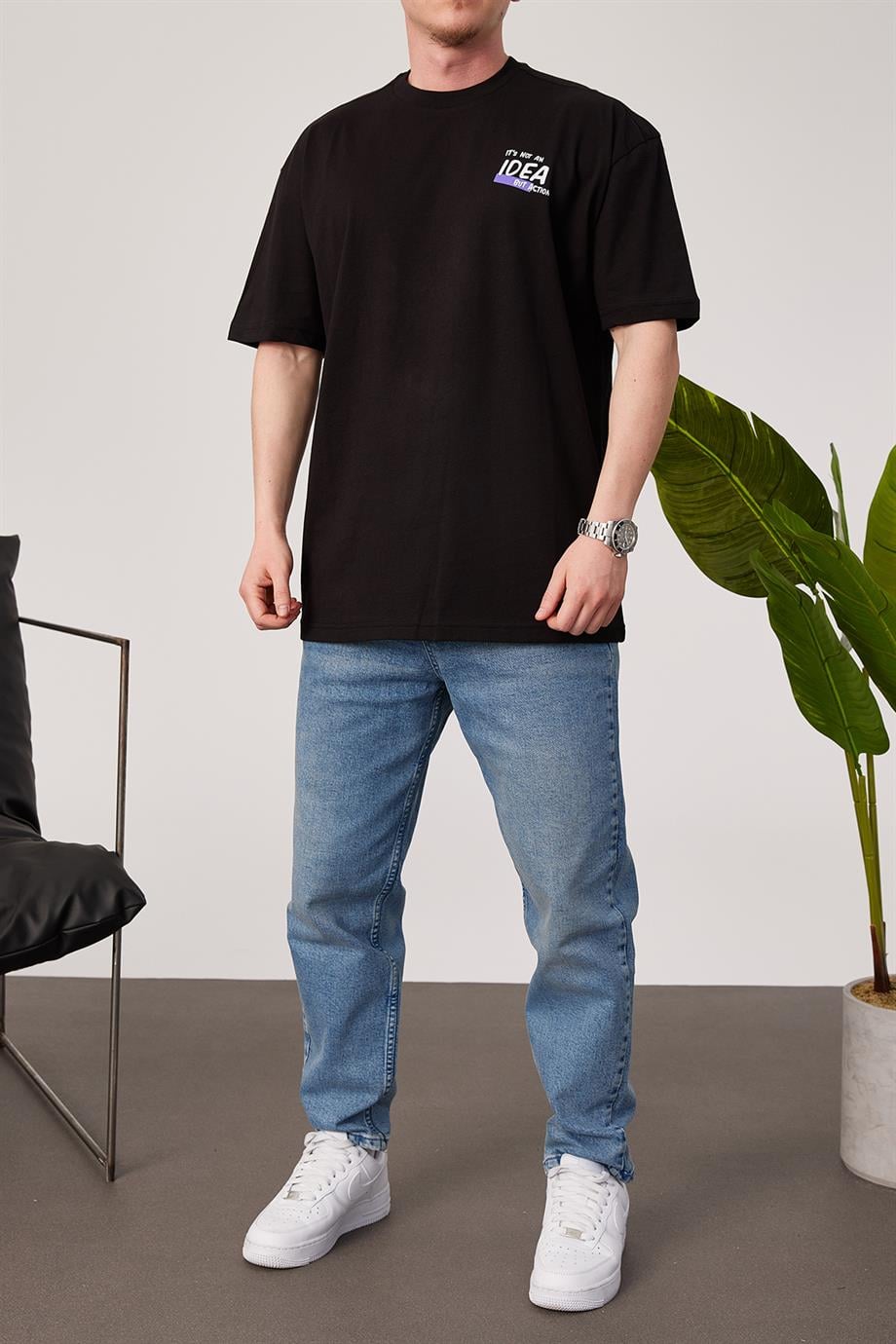 Nomarc Idea Siyah Tshirt