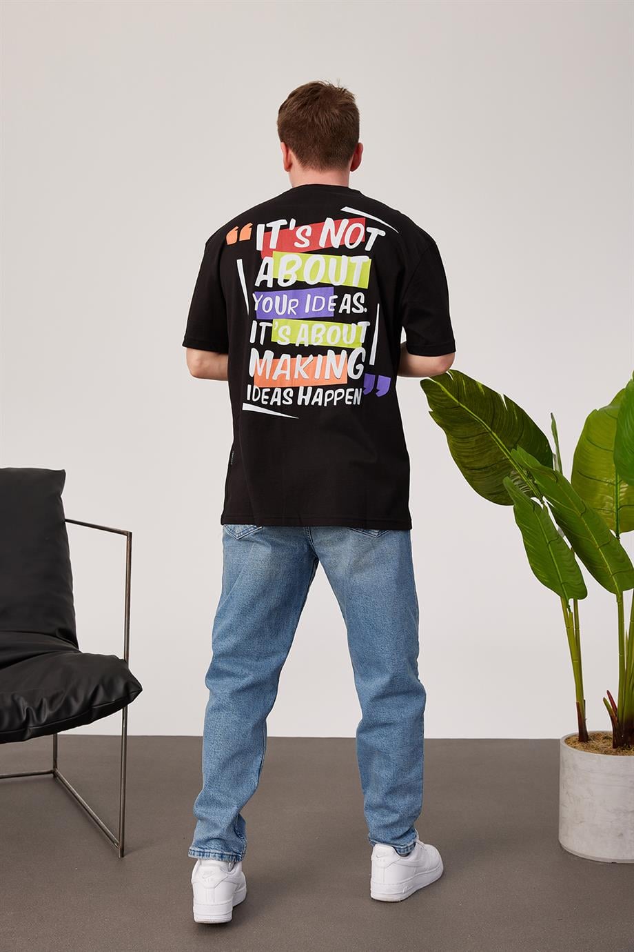 Nomarc Idea Siyah Tshirt