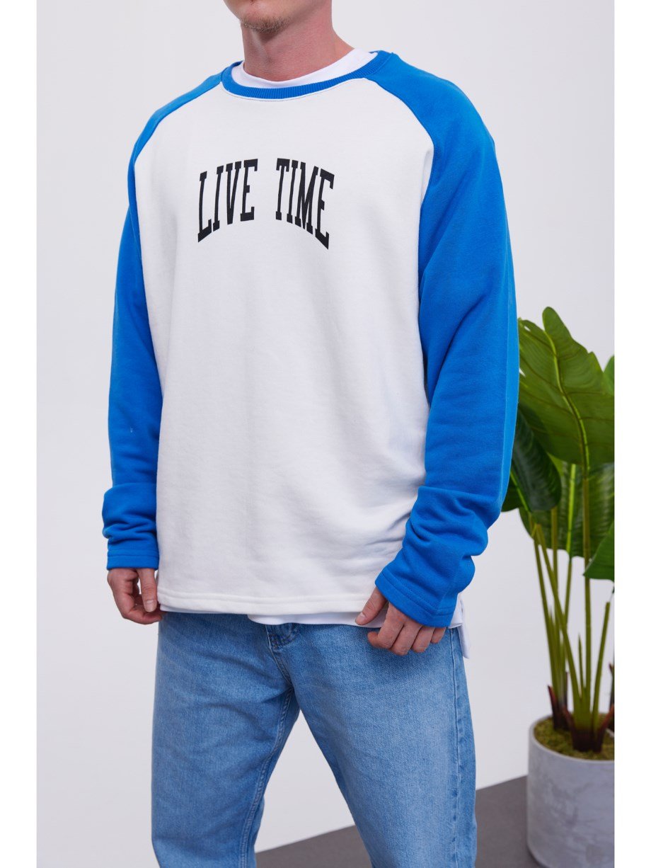 Nomarc Live Time Mavi Sweatshirt
