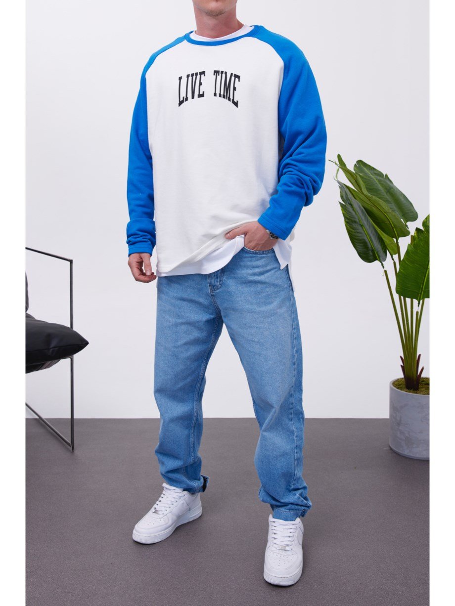 Nomarc Live Time Mavi Sweatshirt