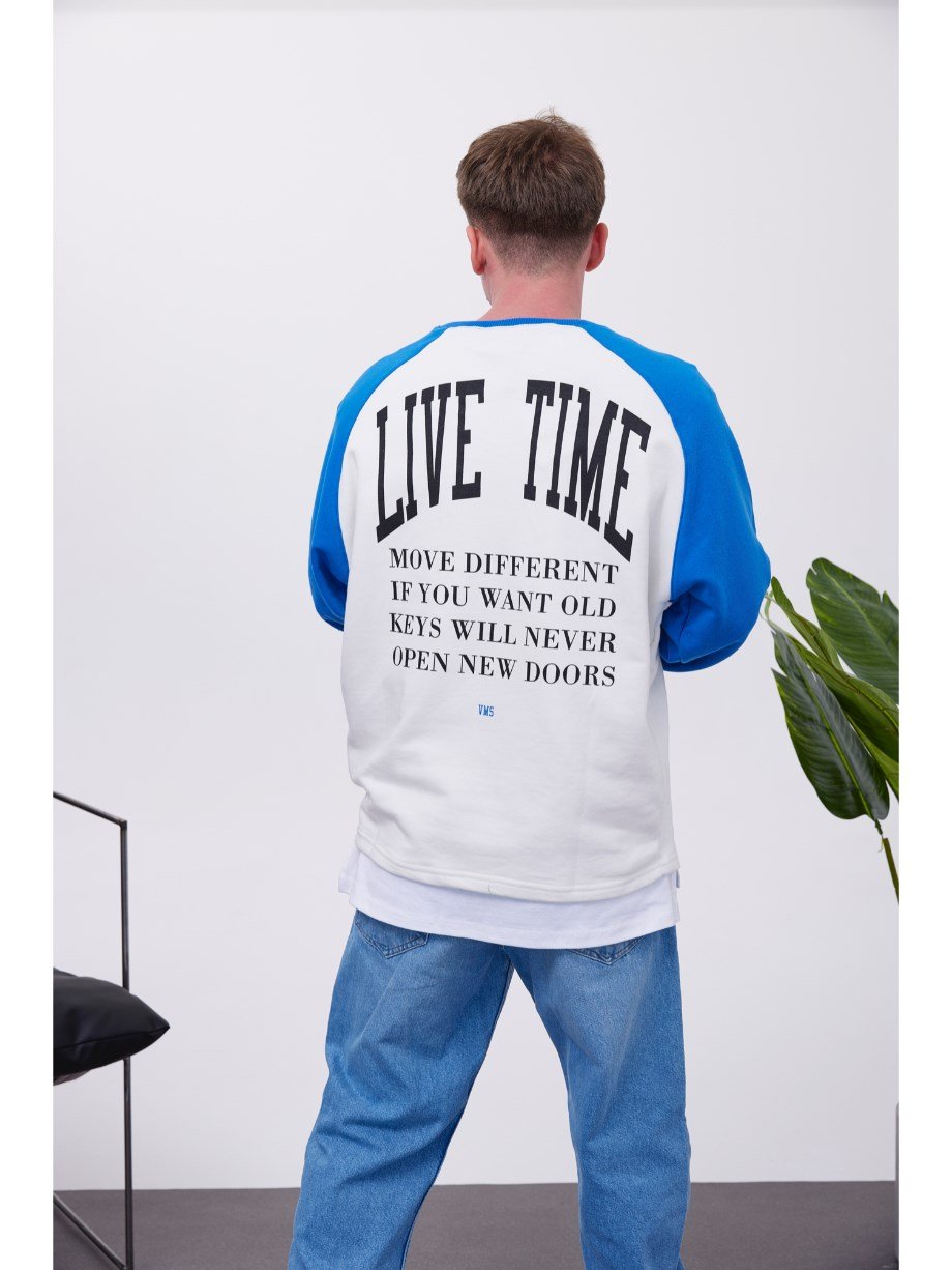 Nomarc Live Time Mavi Sweatshirt