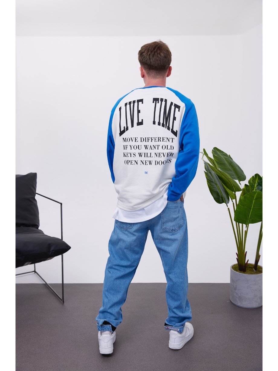 Nomarc Live Time Mavi Sweatshirt
