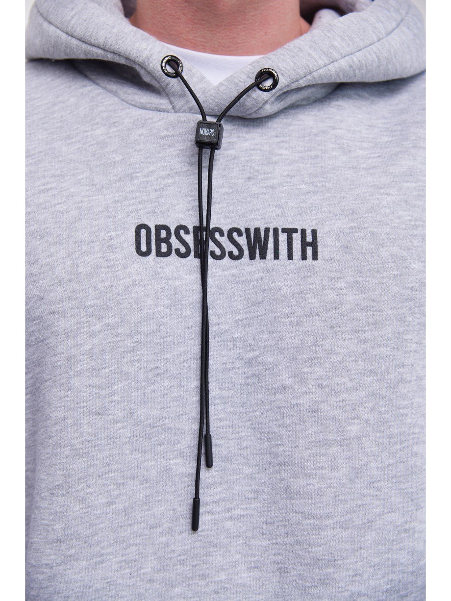 Nomarc Obsesswith Kapüşonlu Gri Sweatshirt