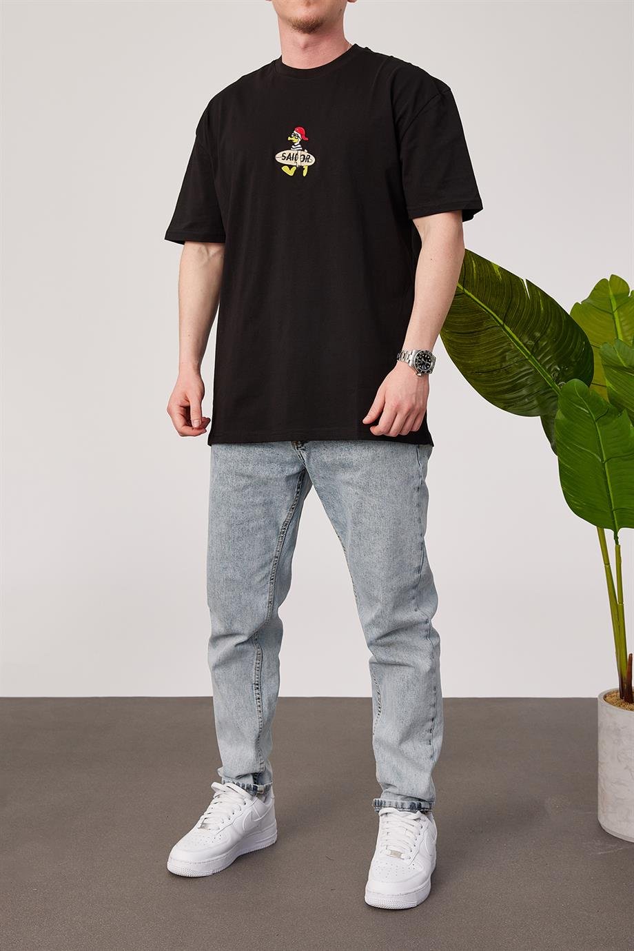 Nomarc Saidor Siyah Tshirt