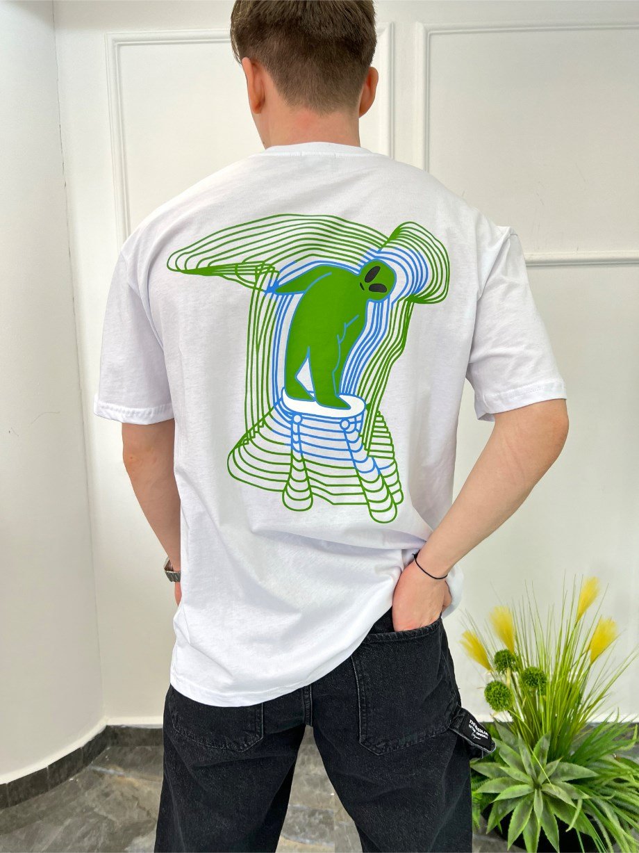Nomarc Smule Beyaz Tshirt