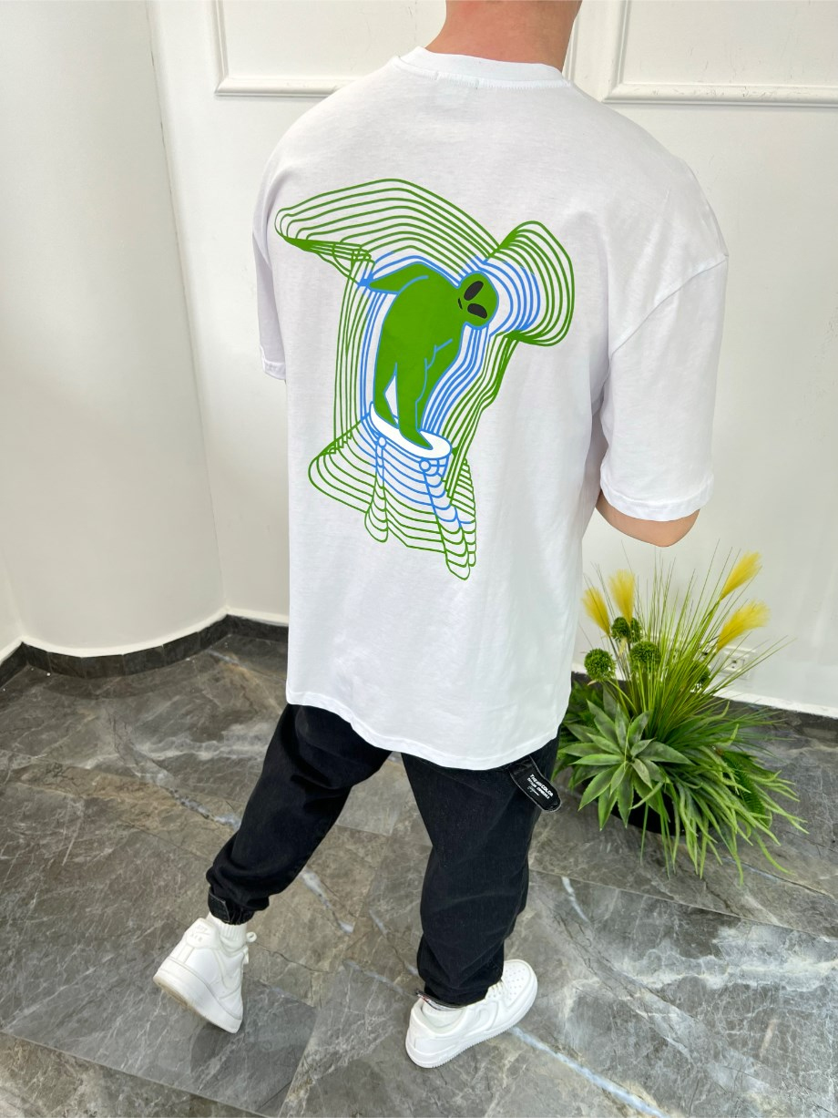 Nomarc Smule Beyaz Tshirt
