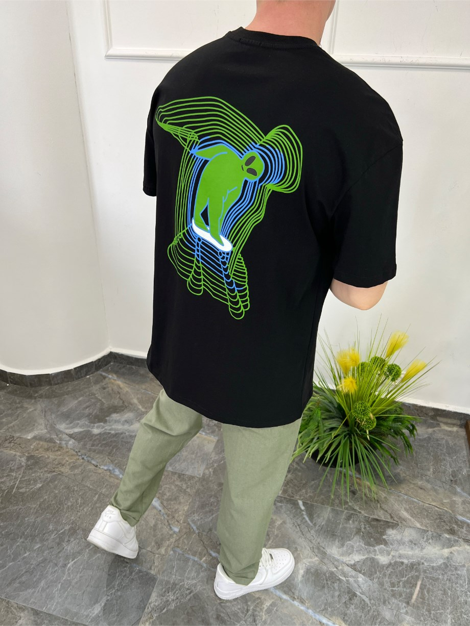 Nomarc Smule Siyah Tshirt