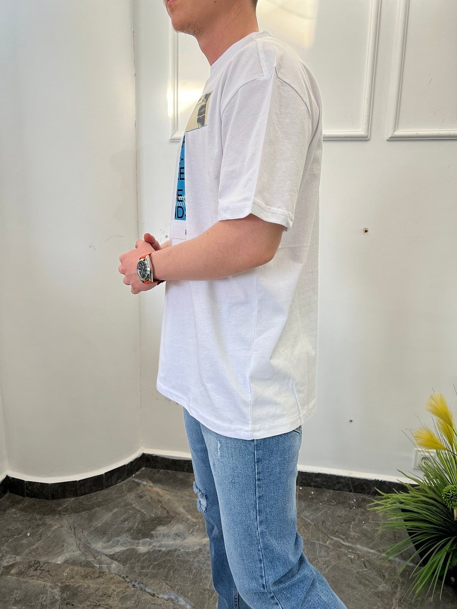 Nomarc Twin Beyaz Tshirt