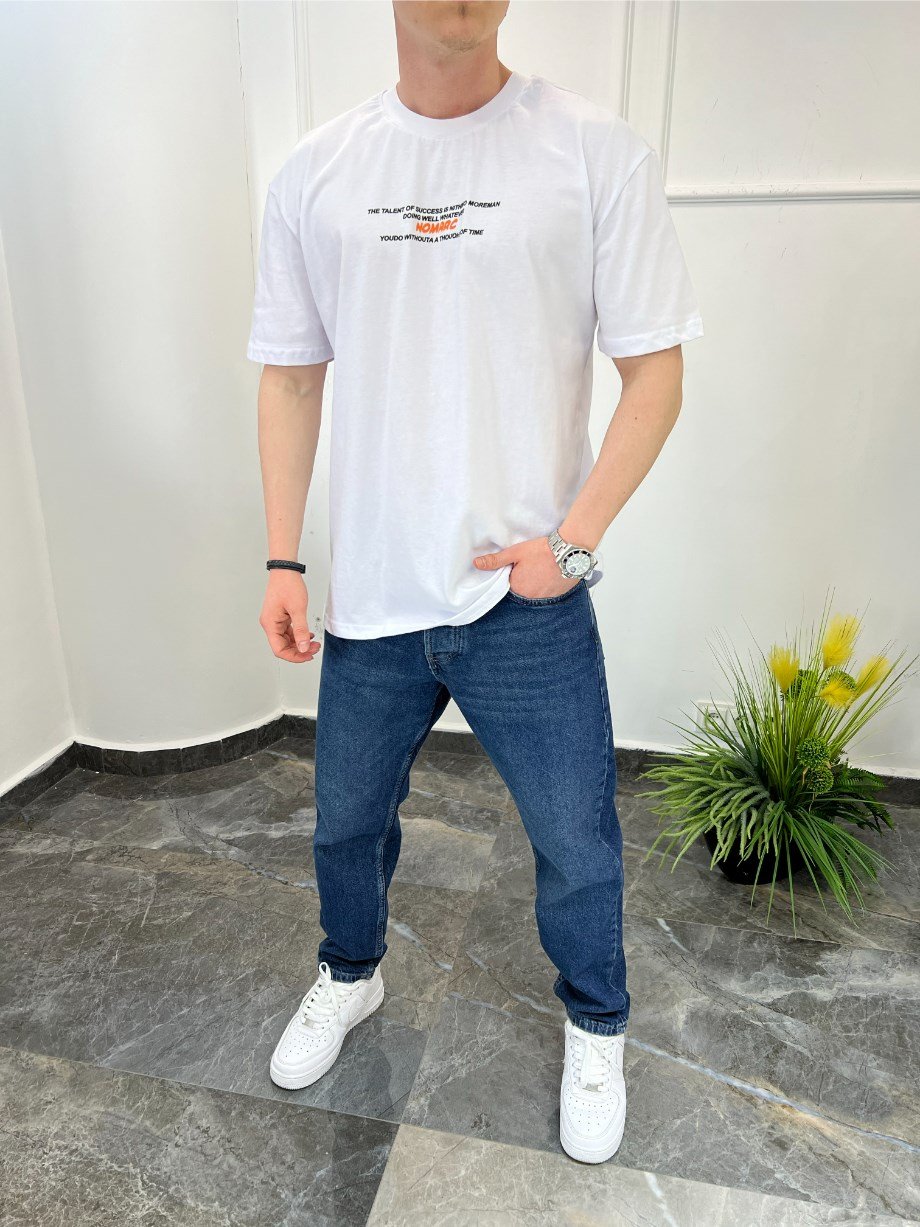 Nomarc WY Beyaz Tshirt