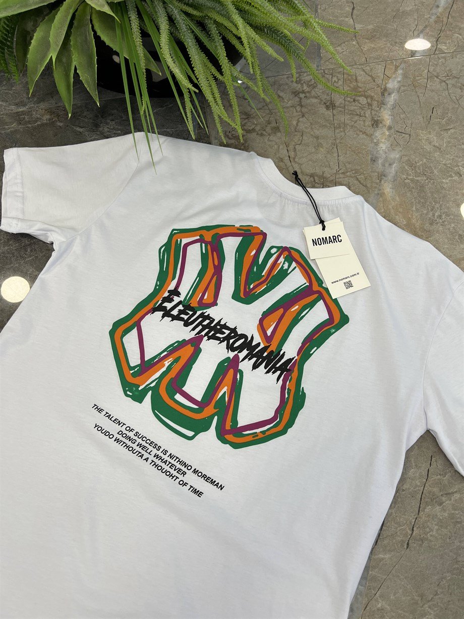 Nomarc WY Beyaz Tshirt