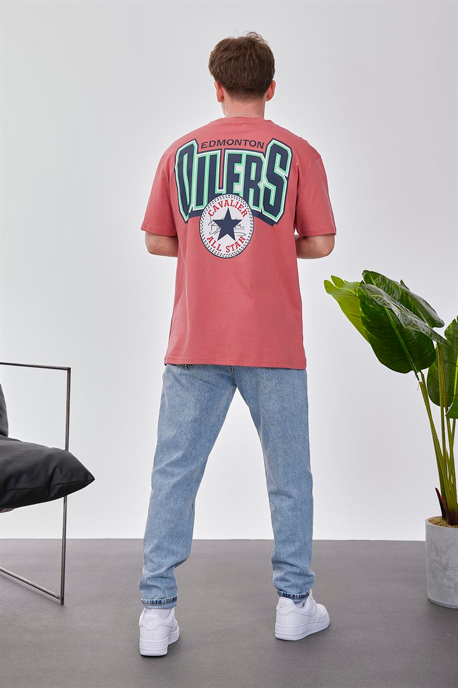 Oilers Gül Kurusu Tshirt