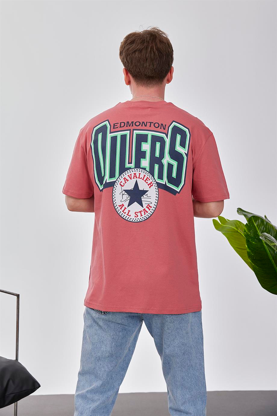Oilers Gül Kurusu Tshirt