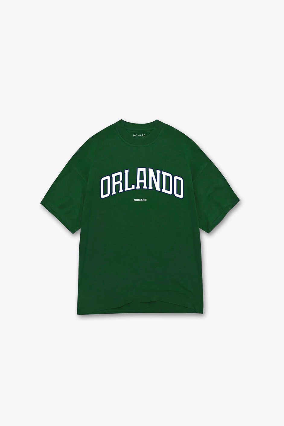 Orlando Yazılı Yeşil Tshirt