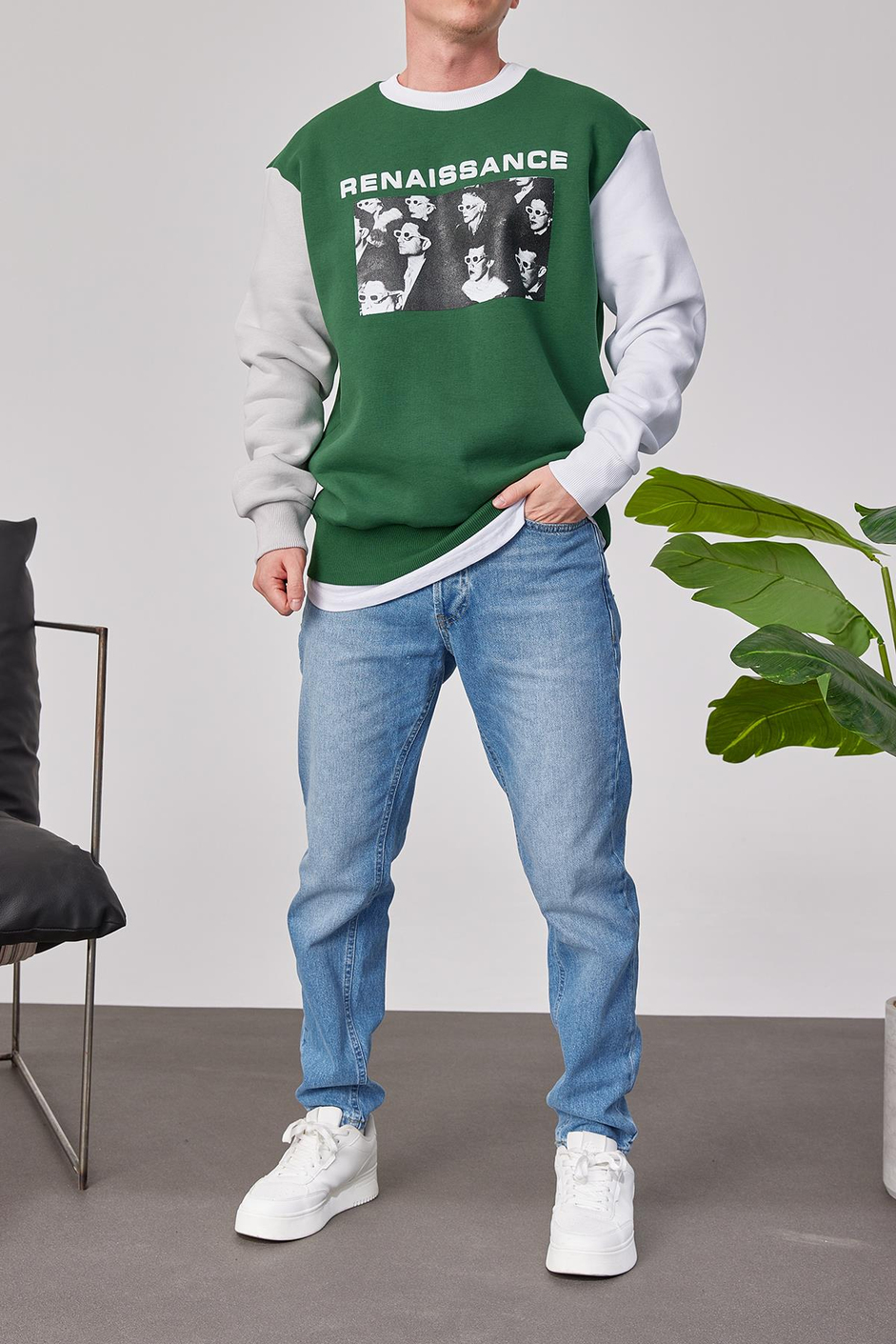 Renaissance Yeşil Sweatshirt