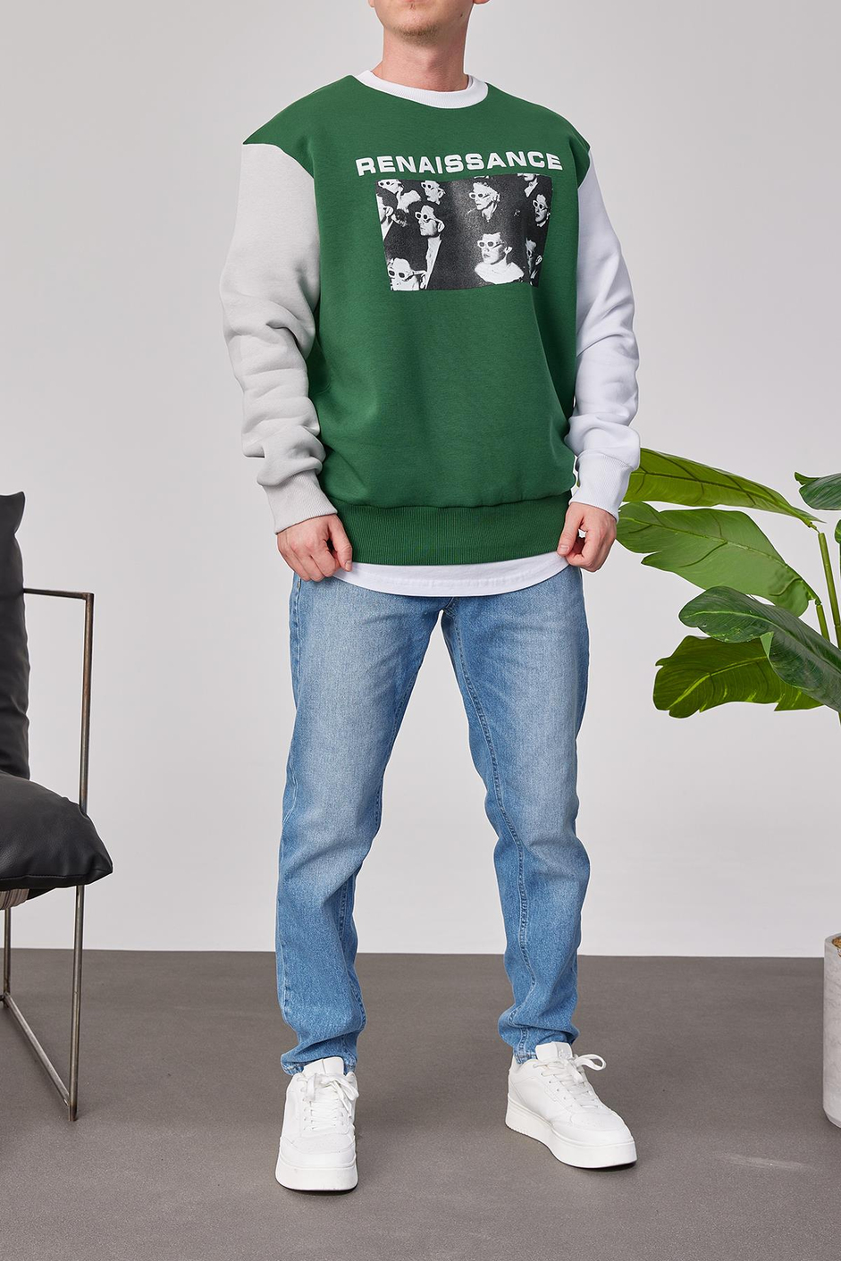 Renaissance Yeşil Sweatshirt