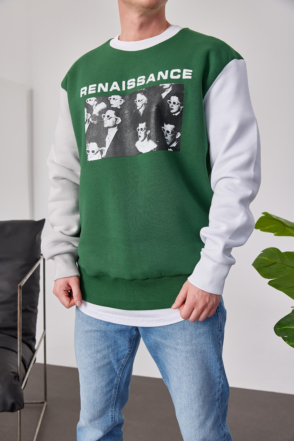 Renaissance Yeşil Sweatshirt