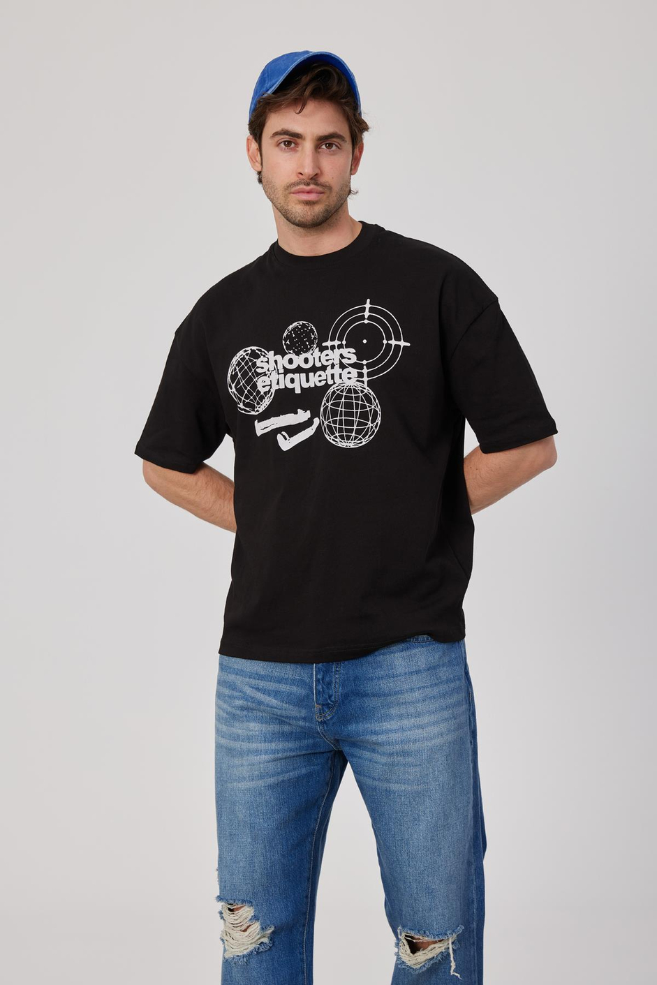 Shooters Etiquette Siyah Tshirt