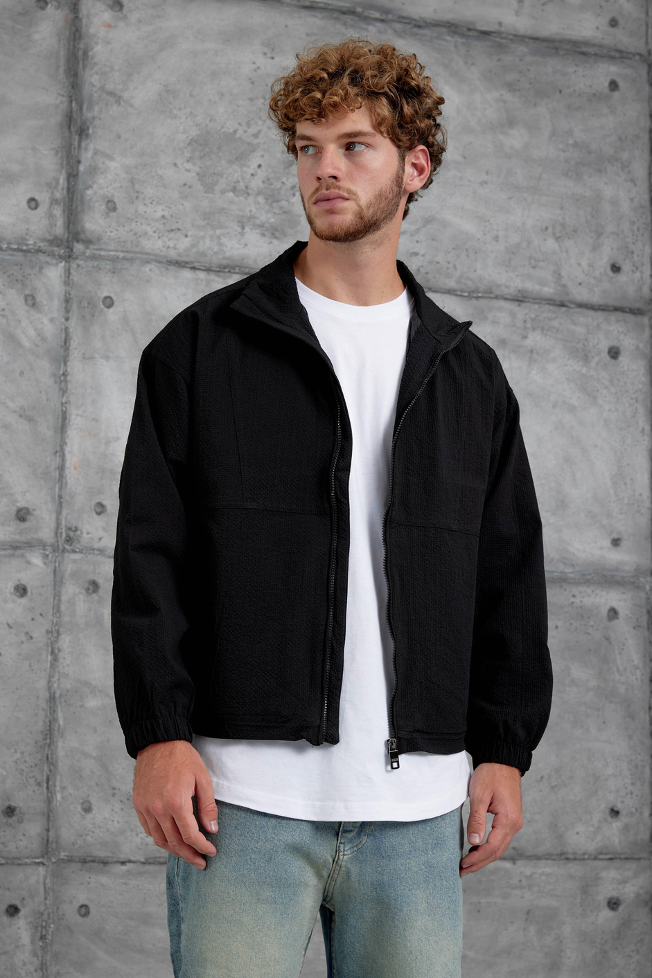 Siyah 251 Mevsimlik Oversize Ceket