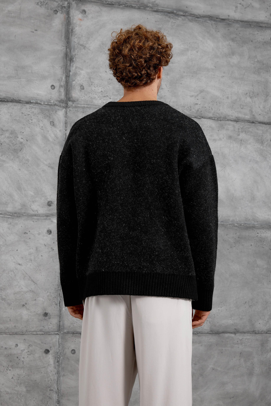 Siyah 251 OVERSIZE TRİKO