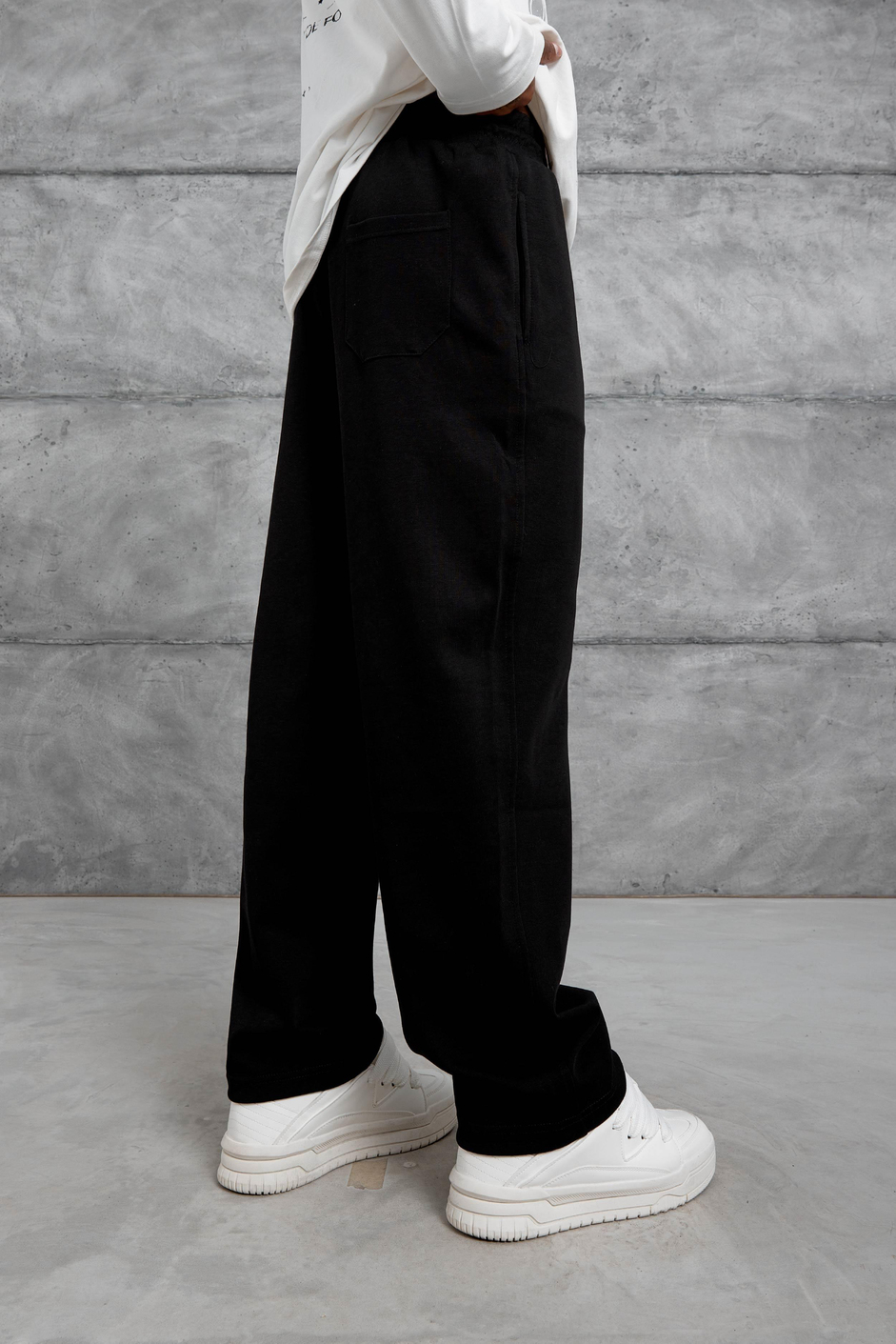 Siyah Basic Model Eşofman