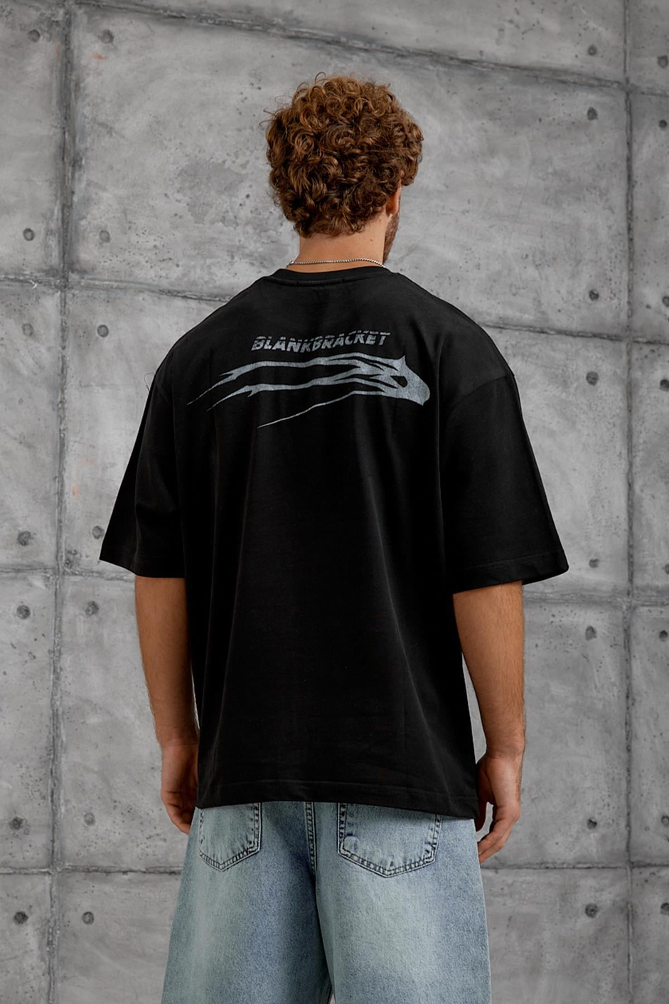 Siyah BBB BASKI OVERSIZE TSHIRT