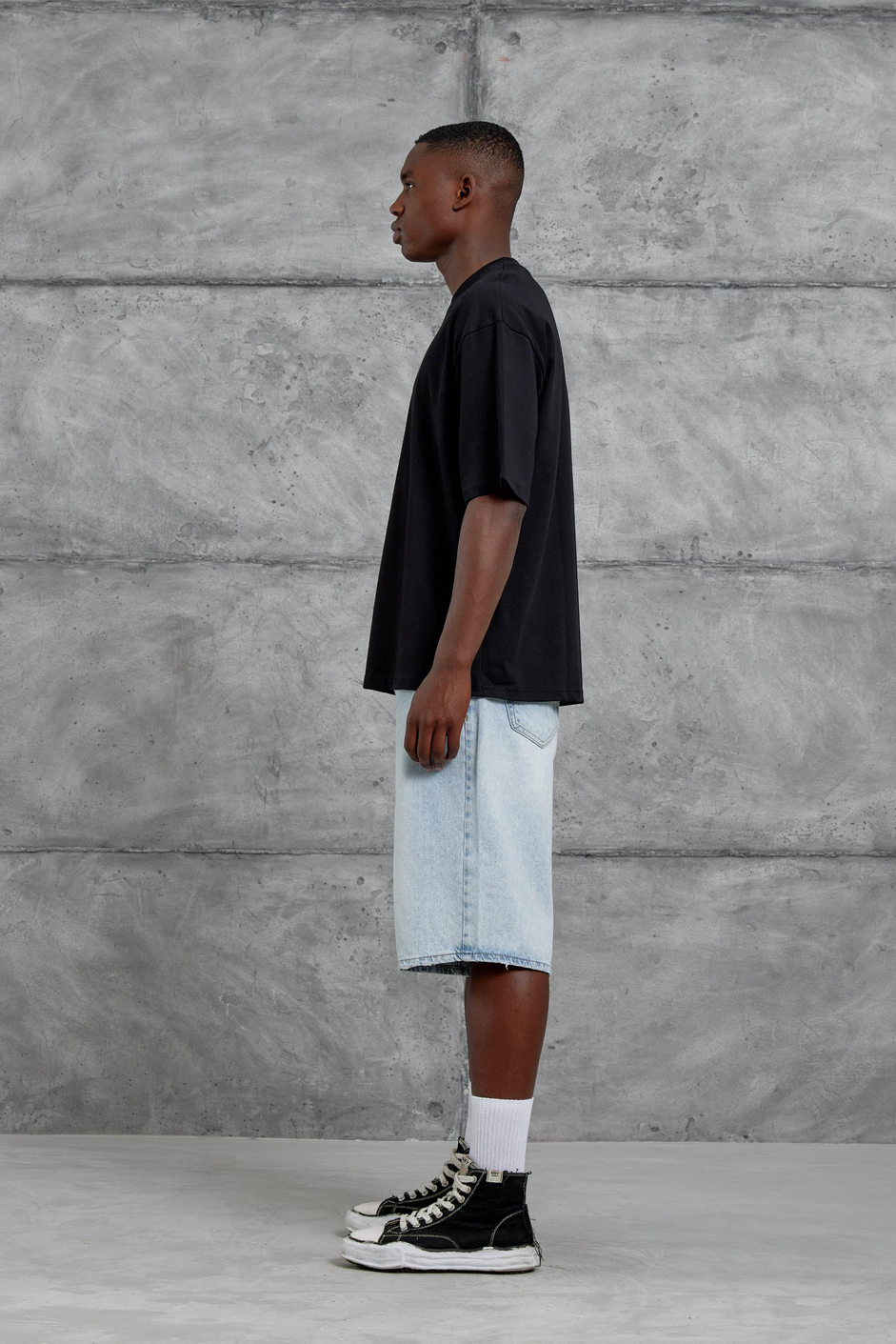 Siyah Dont Regret The Road Oversize Tshirt